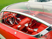 AUT 30 BK0002 01
1956 XP-301 Buick Centurion Coupe Red And White Concept Interior Detail