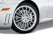 AUT 30 IZ0036 01
2008 Mercedes-Benz SLK 55 AMG Silver Front Wheel Detail Studio