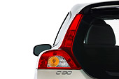 AUT 30 IZ0090 01
2010 Volvo C30 Silver Brake Light Detail Studio