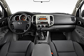 AUT 30 IZ0148 01
2010 Toyota Tacoma Access Cab Pickup Truck Silver Interior Detail Studio