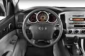 AUT 30 IZ0149 01
2010 Toyota Tacoma Access Cab Pickup Truck Silver Interior Detail Studio