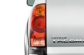 AUT 30 IZ0151 01
2010 Toyota Tacoma Access Cab Pickup Truck Silver Brake Light Detail Studio