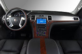 AUT 30 IZ0165 01
2008 Cadillac Escalade EXT Pickup Truck Black Interior Detail Studio