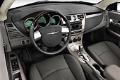 AUT 30 IZ0193 01
2009 Chrysler Sebring Convertible Silver Interior Detail Studio