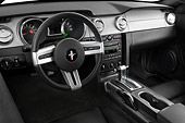 AUT 30 IZ0231 01
2007 Ford Mustang GT Coupe Gray Interior Detail Studio