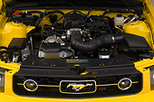 AUT 30 IZ0244 01
2008 Ford Mustang V6 Pony Coupe Yellow Engine Detail Studio