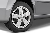 AUT 30 IZ0312 01
2008 Chevrolet Aveo5 LS Gray Front Wheel Detail Studio