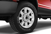 AUT 30 IZ0349 01
2010 Ford F-250 Crew Cab Red Front Wheel Detail Studio