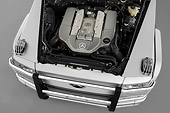 AUT 30 IZ0351 01
2010 Mercedes-Benz G55 AMG Silver Engine Detail Studio
