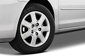 AUT 30 IZ0387 01
2009 Mazda Mazda3 Silver Front Wheel Detail Studio