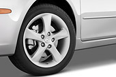 AUT 30 IZ0402 01
2008 Mazda Mazda6 Silver Front Wheel Detail Studio