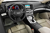 AUT 30 IZ0414 01
2009 Infiniti G37 Sport 6MT White Interior Detail Studio