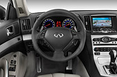 AUT 30 IZ0415 01
2009 Infiniti G37 Sport 6MT White Interior Detail Studio