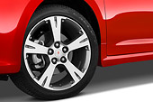 AUT 30 IZ0450 01
2010 Pontiac Vibe GT Red Front Wheel Detail Studio