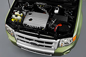 AUT 30 IZ0530 01
2010 Ford Escape Hybrid Green Engine Detail Studio