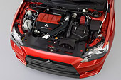 AUT 30 IZ0583 01
2008 Mitsubishi Lancer Evolution Red Engine Detail Studio