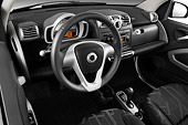 AUT 30 IZ0606 01
2009 Smart Fortwo Black/Silver Interior Detail Studio