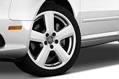 AUT 30 IZ0611 01
2008 Audi A4 Sedan Silver Front Wheel Detail Studio