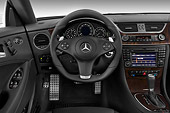 AUT 30 IZ0632 01
2011 Mercedes-Benz CLS Class C63 Silver Interior Detail Studio