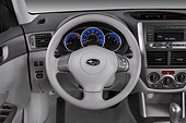 AUT 30 IZ0704 01
2010 Subaru Forester PZEV Blue Interior Detail Studio