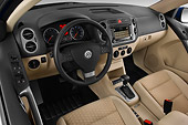 AUT 30 IZ0721 01
2010 Volkwagen Tiguan SEL Blue Interior Detail Studio