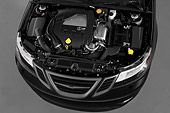AUT 30 IZ0744 01
2010 Saab 9-3 Turbo X Black Engine Detail Studio