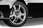 AUT 30 IZ0745 01
2010 Saab 9-3 Turbo X Black Front Wheel Detail Studio