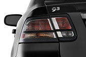 AUT 30 IZ0746 01
2010 Saab 9-3 Turbo X Black Brake Light Detail Studio