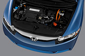 AUT 30 IZ0753 01
2011 Honda Civic Hybrid Blue Engine Detail Studio