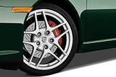 AUT 30 IZ0770 01
2010 Porsche 911 Carrera S Coupe Green Front Wheel Detail Studio