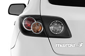 AUT 30 IZ0805 01
2009 Mazda Mazda3 5-Door Sport White Brake Light Detail Studio
