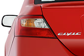 AUT 30 IZ0823 01
2011 Honda Civic Coupe EX Red Brake Light Detail Studio