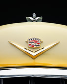 AUT 30 RK0079 01
Close Up Of 1953 Yellow Cadillac Eldorado Convertible Emblem