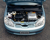 AUT 30 RK0150 01
Top View Of Engine Shot 1997 Toyota Prius Hybrid