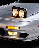 AUT 30 RK0261 02
1999 Lotus Esprit V8 Silver Detail Of Front Headlight