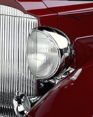 AUT 30 RK0298 05
1933 Packard Convertible Burgundy Headlight Detail