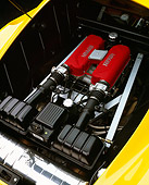 AUT 30 RK0406 02
1999 Ferrari 360 Modena Yellow Detail Engine Shot