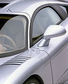 AUT 30 RK0604 01
2001 Saleen S7 Silver Detail 3/4 Front Door Side Mirror Fender