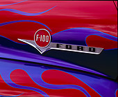 AUT 30 RK0684 01
1956 Ford F-100 Pick Up Truck Detail Of Emblem