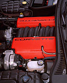 AUT 30 RK0726 04
2001 Chevrolet Corvette Z06 Silver Detail Engine Shot