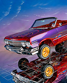 AUT 30 RK0842 01
1963 Chevy Impala Lowrider Convertible Detail