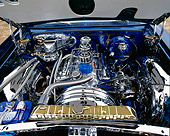 AUT 30 RK0849 08
1964 Chevy Impala SS Convertible Lowrider Detail Engine Shot