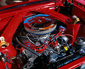 AUT 30 RK0894 05
1964 Mercury Cyclone Detail Engine Shot