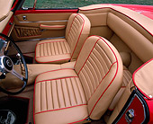 AUT 30 RK0904 05
1961 Maserati Vignale Convertible Red Detail Interior
