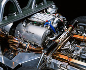AUT 30 RK0972 14
2001 Spyker C8 Spyder Black Detail Engine Shot