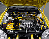 AUT 30 RK1008 04
1999 Honda Prelude SH Yellow Engine Detail