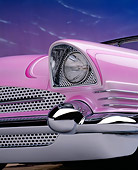 AUT 30 RK1064 11
1956 Packard Convertible Custom Pink Detail Front Grill And Headlights