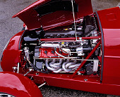AUT 30 RK1093 03
2002 Torpedo Roadster Red Detail Overhead Engine Shot