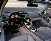 AUT 30 RK1231 04
2003 Mercedes SL55 AMG Roadster Silver Detail Front Dash Interior