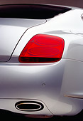 AUT 30 RK1806 02
2004 Bentley Continental GT Silver Detail Close Up Rear Brake Light And Exhaust